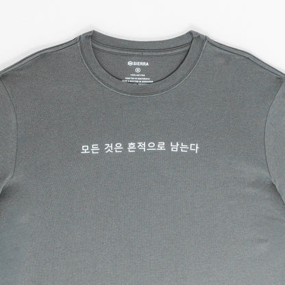 Korean letter T-shirt