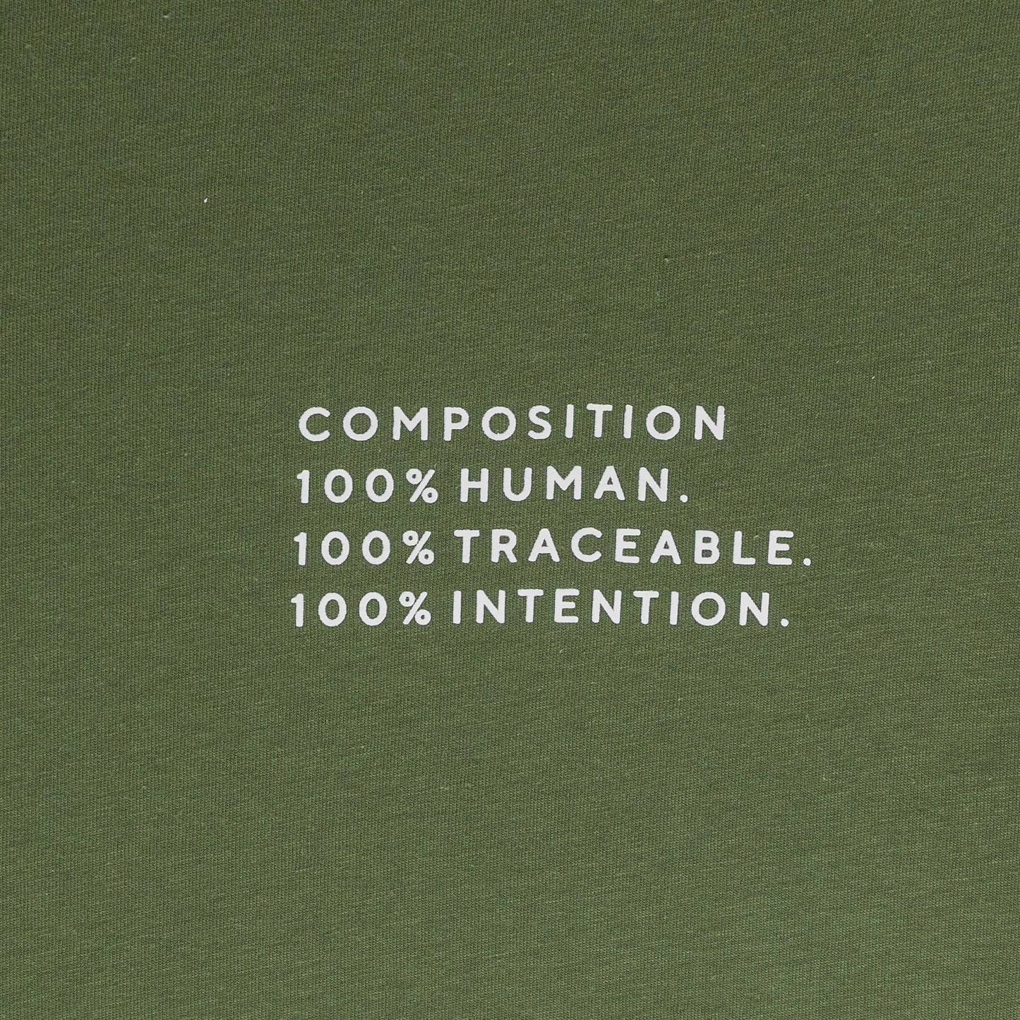 100% Traceable T-shirt