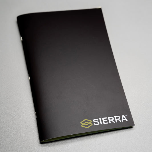 SIERRA Black Notebook